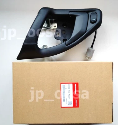 Manija de puerta izquierda genuina Honda OEM 83591-SL0-A02ZF LH agarre cuero Acura NSX NA1 NA2 Foto 1 de 4