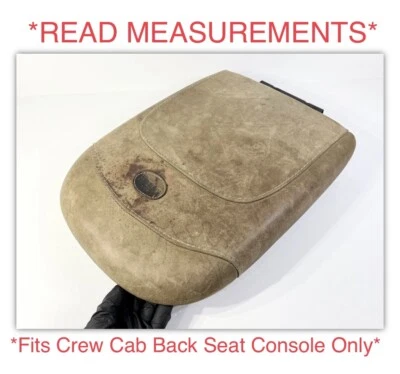 Ford F-150 King Ranch 2001-2003 cuero consola central reposabrazos tapa OEM Foto 1 de 4