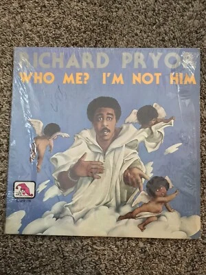 Richard Pryor Who Me? I’m Not Him LAFF 198 Lp Record Comedy Vinyl Album - Image 1 of 4