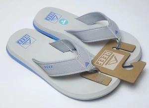Reef Mens Layback Grey Blue 12 - Picture 1 of 4