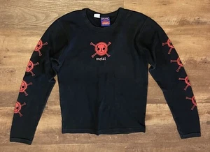 RARE Archaic Smile 666 SADIST Metal LongSleeve VINTAGE Tee - Picture 1 of 5