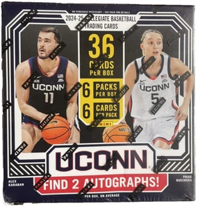 2024-25 Panini UCONN NIL Basketball Factory Sealed Hobby Box Paige Bueckers - Picture 1 of 1