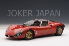 AUTOart Alfa Romeo Tipo 33 Stradae Prototype (RED) 70191 1/18 JDM