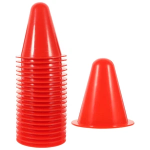 20pcs Agility Cones Bright Color Portable Training Marker Cones - Picture 1 of 12