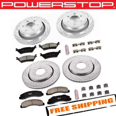 Power Stop K6268 1-Click Z23 Evolution Sport Brake Kit for 12-20 Ford F-150 - Изображение 1 из 2