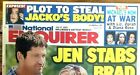 Michael Jackson Plot to steal body + Mom's at war National Enquirer July 27,2009