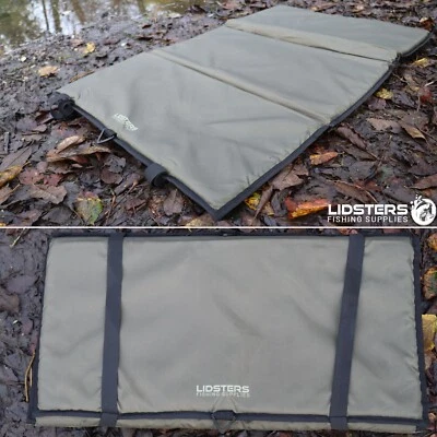 Lidsters Unhooking Landing MAT Green Padded Carp Fishing Tackle 95 x 60cm 15mm - Image 1 of 4