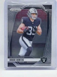2024 Panini Prizm Football, Brock Bowers (RC), No. 315 Raiders - Picture 1 of 2
