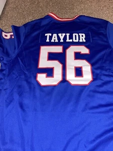 Nike New York Giants Lawrence Taylor Royal Blue Classic Player Game Jersey XXL - Picture 1 of 6
