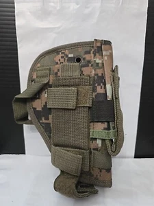 TaiGear Belt Gun Holster Right Hand USMC Camo Pistol Handgun - Picture 1 of 5