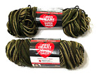 Red Heart Super Saver Yarn 7.7 Ounces Camouflage Green 100% Acrylic Worsted 4