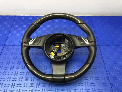 Volante térmico Porsche Panamera 2010-2016 con radio control fibra de carbono Foto 1 de 4