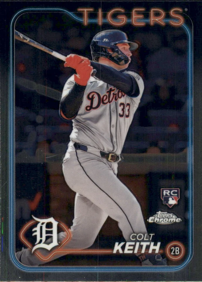 B5387- 2024 Topps Chrome Baseball Card #s 1-200 -You Pick- 15+ FREE US SHIP - Image 1 of 1