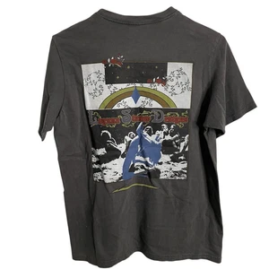 Stussy Laguna Stussy Designs Mens LSD Tribe T-Shirt S Black Pigment Dyed Graphic - Picture 1 of 4