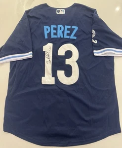 Salvador Perez Kansas City Royals Signed Autographed JSA COA - Picture 1 of 3