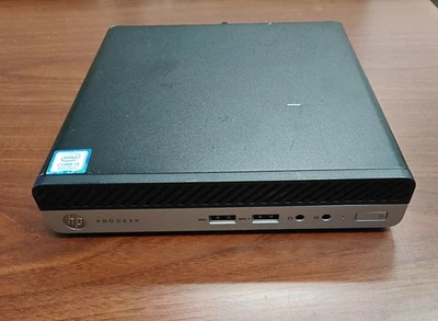 Hp Prodesk 400 g4 mini (i5-8500t, 16GB RAM, 256GB SSD) Windows 11 Pro - Image 1 of 2