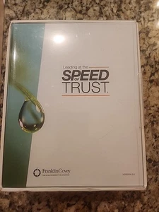 Leading at the Speed of Trust Box Set Franklin Covey Version 3.0 New Free Ship - Picture 1 of 4