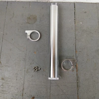 Chevy Nova Chevy II 1962-67 15" aluminio pulido radiador tanque de desbordamiento acadia Foto 1 de 4