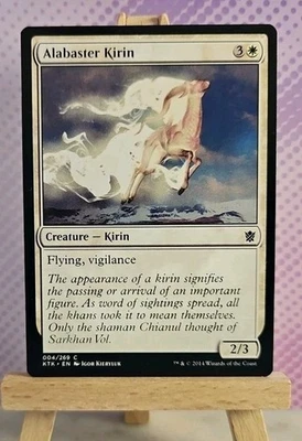 MTG: Alabaster Kirin 004/269 - Khans of Tarkir - NM Condition - Image 1 of 2