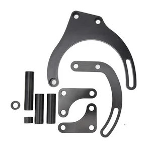 (Black)Power Steering Pump Mounting Bracket Rugged Reliable Power Steering Pump - Picture 1 of 12