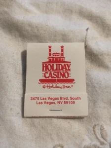 Vtg Holiday Casino Holiday Inn Las Vegas Blvd Strip Vintage Matchbook Unstruck - Picture 1 of 3