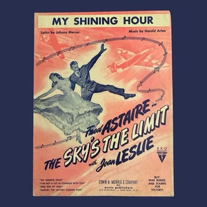 My Shining Hour Noten 1943 Fred Astaire Joan Leslie WWII Art Harold Arlen - Bild 1 von 3