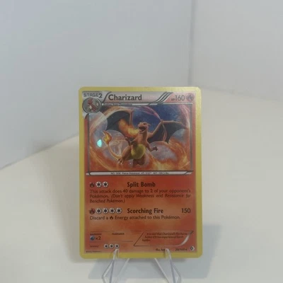 2012 Pokemon Black & White - Boundaries Crossed Charizard #20/149 Holo LP- - Image 1 of 4