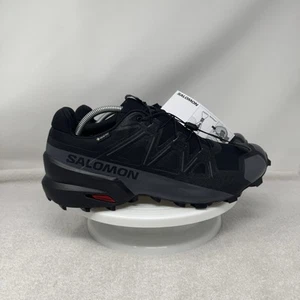 Salomon Speedcross GTX Gore-Tex Trail Running Shoes Black Men’s 10.5 475690 NEW - Picture 1 of 9
