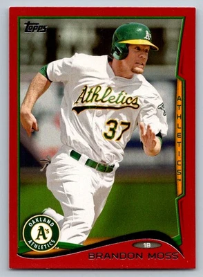 2014 Topps Target Red Brandon Moss 471 - Image 1 of 2