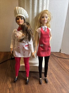 Barbie Koch und Kellnerin Set - Barbie You Can Be Anything 2016 - Bild 1 von 5