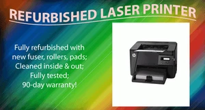 Renewed HP LaserJet Pro M201dw M201dw Laser Printer CF456A With Existing Tone... - Picture 1 of 1