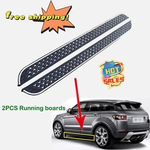Running Boards fits for LR Range Rover Evoque 2011-2019 Side Steps Nerf Bars - Picture 1 of 10