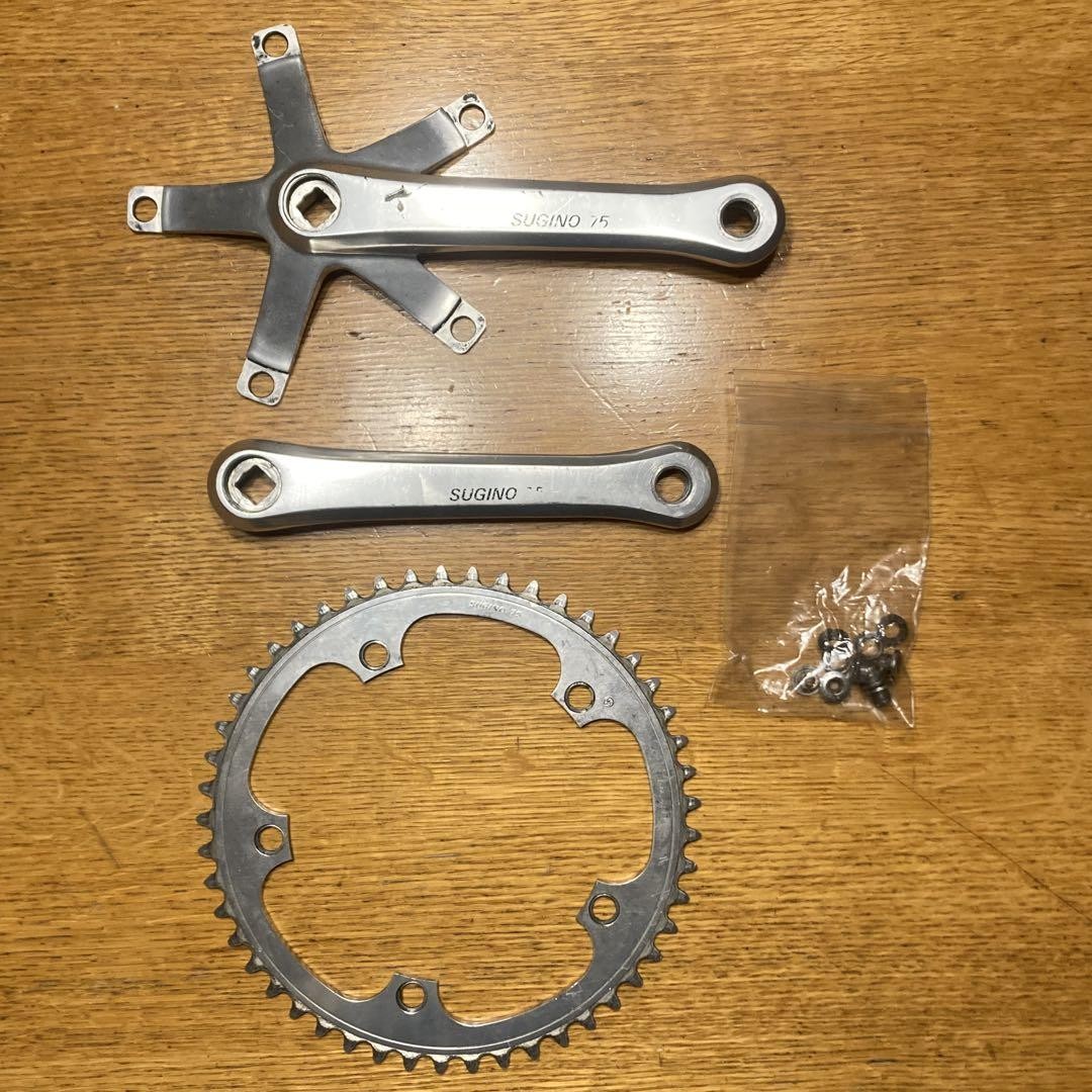 ピスト用sugino super maxy 50T 165mm