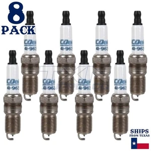 8 Pack ACDelco Double Platinum Spark Plugs 1999 for Ford Mustang 4.6L ps - Picture 1 of 3