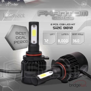 72W 8000LM US BridgeLux Chip LED Kit 6000K 6K Light Bulbs Fog Lights - 9012 - Bild 1 von 8