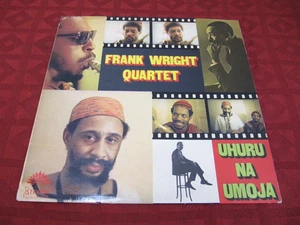 LP FRANK WRIGHT QUARTET Uhuru Na Umoja Noah Howard NEAR MINT - Imagen 1 de 9