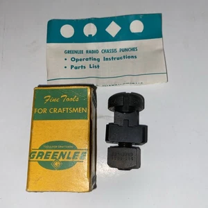 NOS in OVP Greenlee 731 Square Radio Chassis Punch 5/8" - Bild 1 von 6
