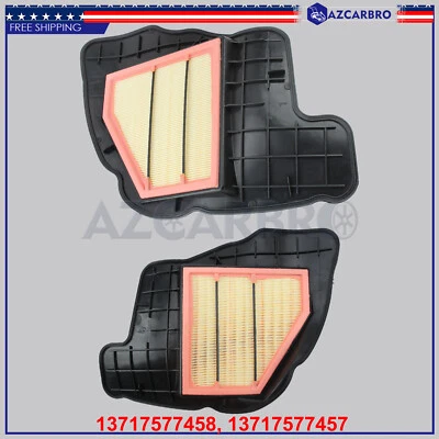 Filtro de aire motor izquierdo y derecho BMW 2011-2014 550i 2012-14 650i 2009-14 750i Foto 1 de 4