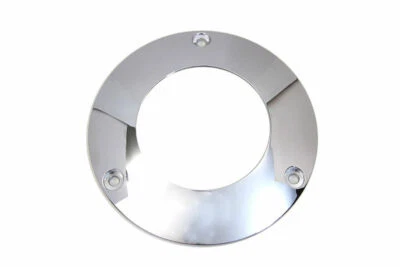 Cubierta Derby Cromada 3 Agujeros C-Thru para Harley Davidson por V-Twin Foto 1 de 2