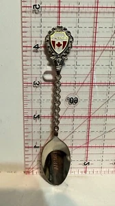 Airdrie Alberta Canadian Flag Souvenir Spoon  - Bild 1 von 2