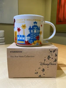 NIB Starbucks Disney's Hollywood Studios You Are Here Mug Cup YAH - Picture 1 of 3