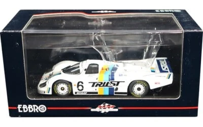 Coche modelo de carreras EBBRO 1/43 Porsche 956 Trust WEC Japón 1983 #6 Foto 1 de 4