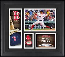 David Price Boston Red Sox Framed 15x17 Collage w/Piece of G-U Ball