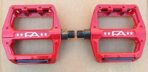 Pedals Freeagent FA Free Agent BMX Alloy Platform Body Molded Pins-Chromoly 9/16 - Picture 1 of 8