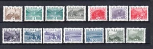 Austria 1932 Antiguo Conjunto Paisaje Pequeños Sellos (Michel 530/43) Bonito MLH - Imagen 1 de 2