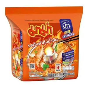 Mama Big Pack Thai Best Instant Noodles Tom Yum Kung, Sabor Cerdo Picado x4 piezas - Imagen 1 de 5