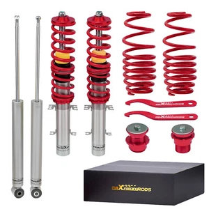 Combinés Filetés for VW Golf 4 97-07 1J5 New Beetle 98-10 1C1 9C1 Amortisseurs - Afbeelding 1 van 10