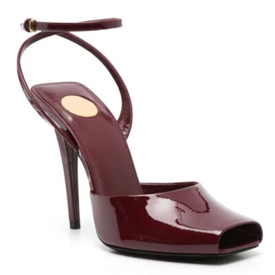 New Buckle Stiletto High Heels Leather Sandals Strap Women's Fashion Pumps Shoes - Image 1 of 4