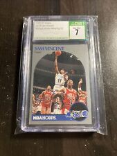 Sam Vincent #223 CSG 7 GRADED CARD NBA HOOPS 1990-91 T18-278