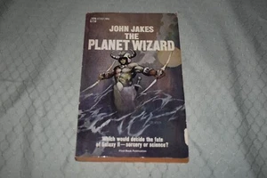 The Planet Wizard by John Jakes (1st Edition/First Printing, paperback) - Picture 1 of 10